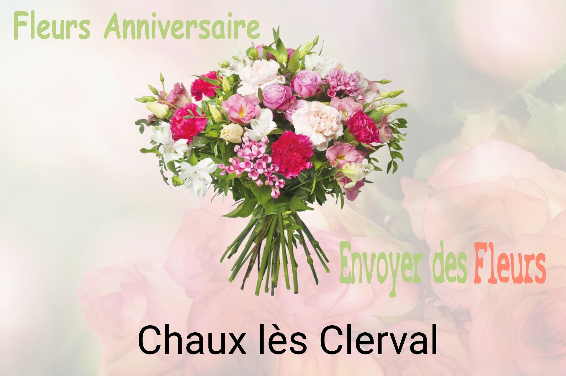 Bouquet de fleurs d’anniversaire livré à Chaux-lès-Clerval