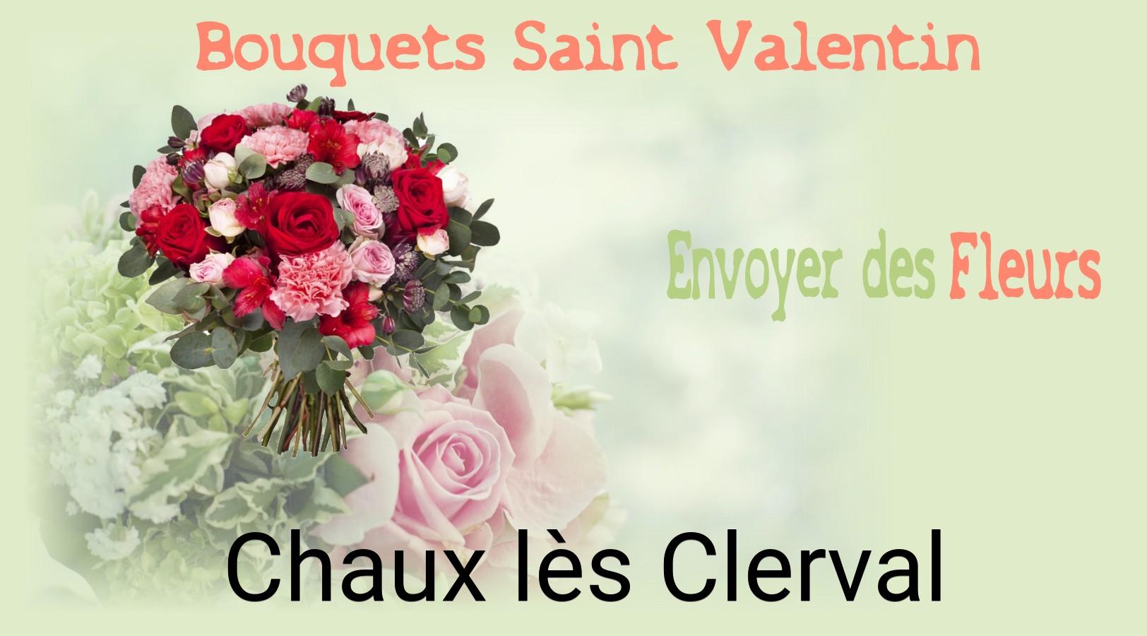 Roses de Saint-Valentin livrées à Chaux-lès-Clerval